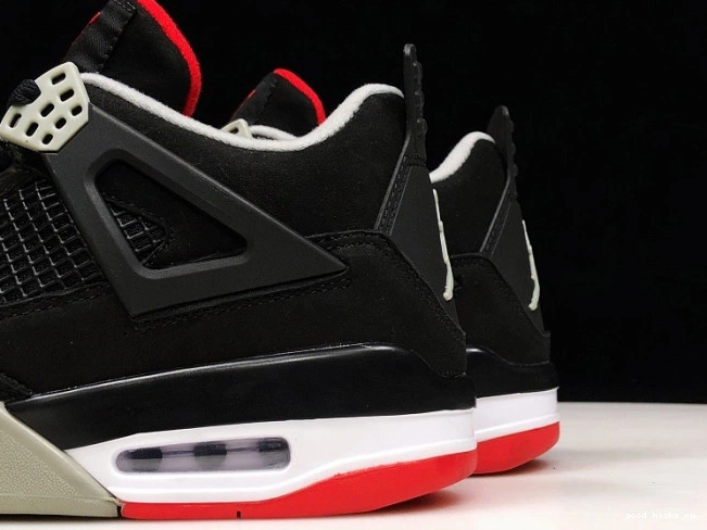 BLACK RETRO JORDAN 308497-060 CEMENT 4 0810